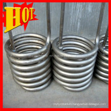 Gr 2 Titanium Coil Tubes for Cooling or Heating Using